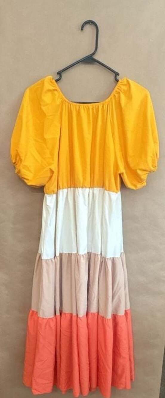 SHEIN Curve Colorblock Dress Size 0XL